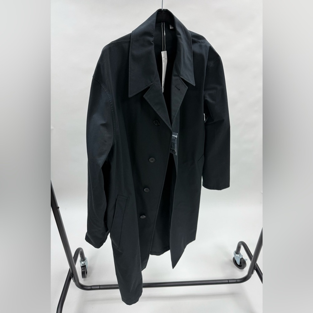 Uniqlo Black Trench Coat